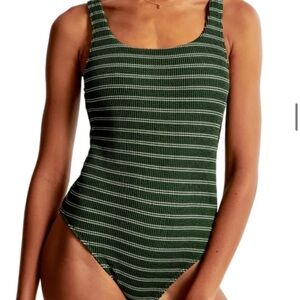 Abercrombie and Fitch 90’s Scoopneck One-Piece Swimsuit